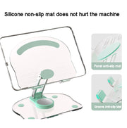 KF-Z11 Acrylic Tablet PC Mobile Phone Bracket Desktop Rotating Foldable Lazy Non-slip Phone Support Frame(Pink)