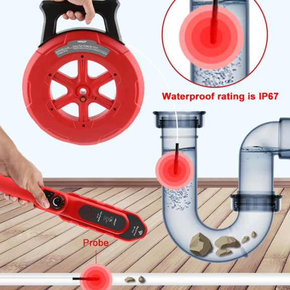 NOYAFA NF-5120 Wall Pipe Blockage Detector Pipe Blockage Detector For Iron/PVC/Cement/Steel Pipes