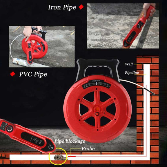 NOYAFA NF-5120 Wall Pipe Blockage Detector Pipe Blockage Detector For Iron/PVC/Cement/Steel Pipes
