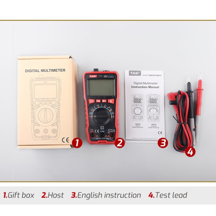 TASI TA801B Automated Manual Integral Digital Multimeter High Precision Digital Display Ammeter