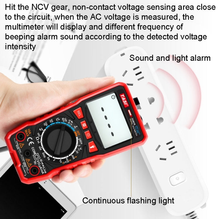 TASI TA801B Automated Manual Integral Digital Multimeter High Precision Digital Display Ammeter