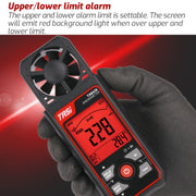 TASI TA641B High Precision Wind Speed Instrument Wind Volume Tester Handheld Wind Speed Meter