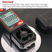 TASI TA641B High Precision Wind Speed Instrument Wind Volume Tester Handheld Wind Speed Meter