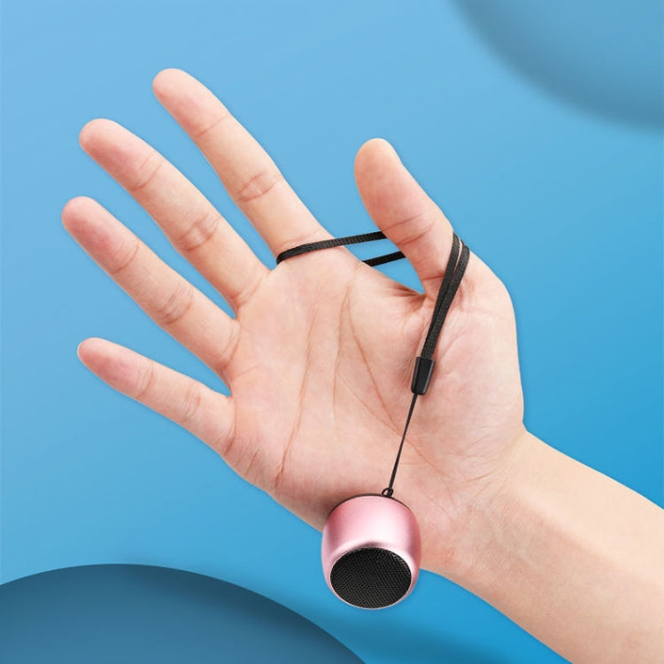 Small TWS Couplet Wireless Bluetooth Speaker Mini Smart Noise Reduction Water-resistant Speaker(Black)