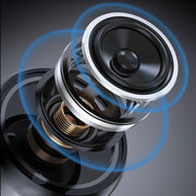 Small TWS Couplet Wireless Bluetooth Speaker Mini Smart Noise Reduction Water-resistant Speaker(Black)