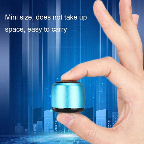 Small TWS Couplet Wireless Bluetooth Speaker Mini Smart Noise Reduction Water-resistant Speaker(Black)