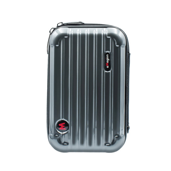 For Insta360 GO 3 AMagisn Hard Shell Storage Bag Water-resistant Bag(Gray)