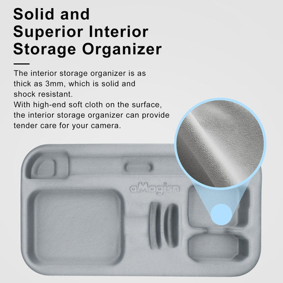 For Insta360 GO 3 AMagisn Accessory Storage Bag Portable Medium Clutch