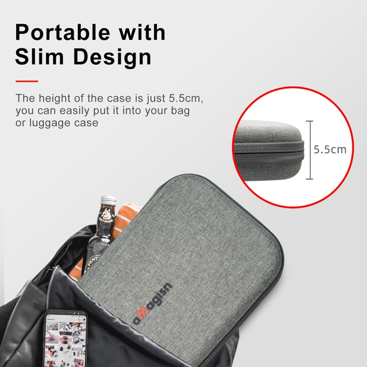 For Insta360 GO 3 AMagisn Accessory Storage Bag Portable Medium Clutch