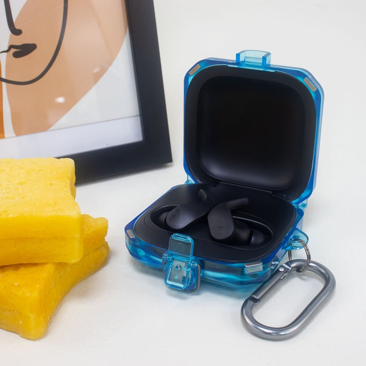 For Beats Fit Pro Magnet Auto Switch Headphone Case(Transparent)