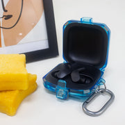 For Beats Fit Pro Magnet Auto Switch Headphone Case(Transparent)