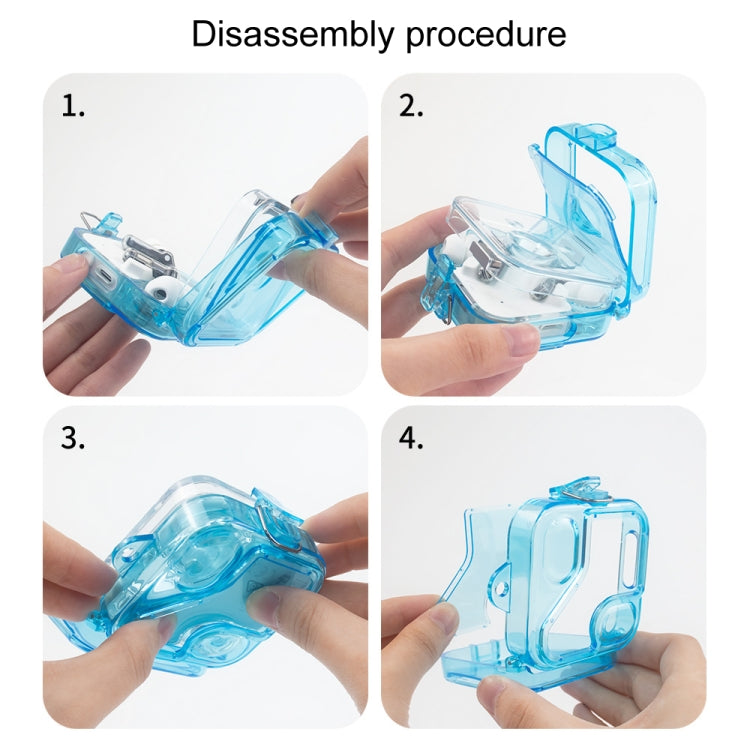 For Nothing Ear 2 Earphone Transparent Mirror PC Case(Transparent Blue)