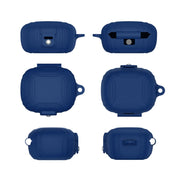 For EarFun Air Pro 3 Silicone Earphone Dustproof Storage Case(Blue)