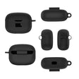 For JBL Vibe Beam Headphone Silicone Waterproof Dustproof Protective Case(Black) - free shipping - PMC TechLife - Order now!