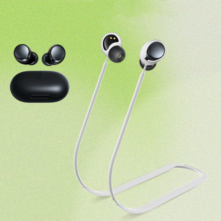 For Anker Soundcore Space A40 2pcs Headphones Silicone Anti-Lost Cord(Beige)