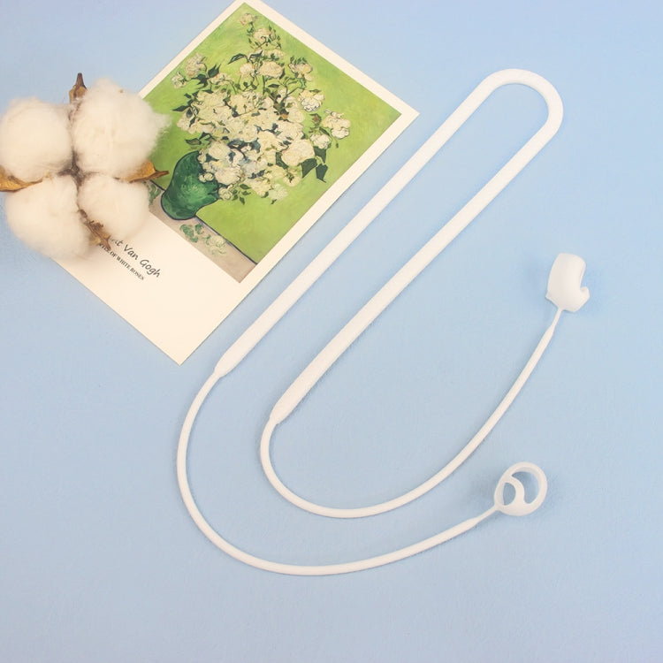 For Anker Soundcore Space A40 2pcs Headphones Silicone Anti-Lost Cord(Beige)