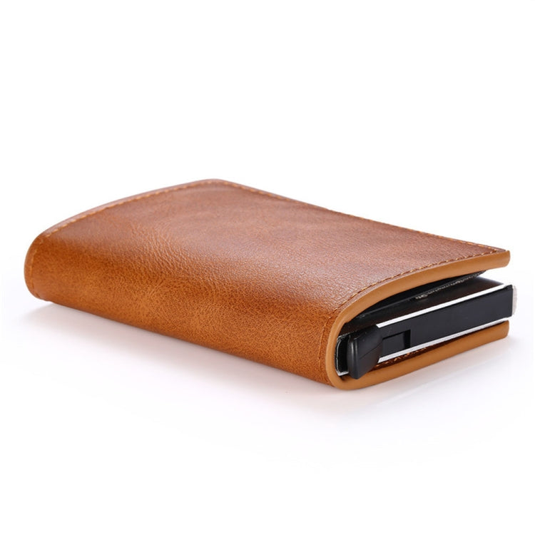 HUMERPAUL RFID Anti-Magnetic Automatic Card Set Credit Card Box Coin Bag(Carbon Fiber)