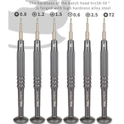 MECHANIC iMini Series Mobile Phone Repair Glasses Screw Batch Clock Tool, Series: Triangle 0.6