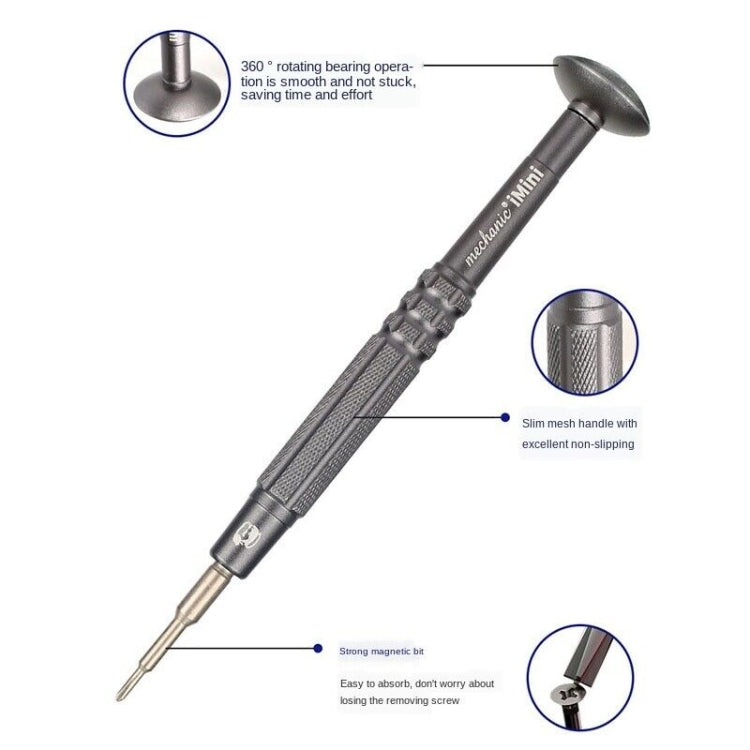 MECHANIC iMini Series Mobile Phone Repair Glasses Screw Batch Clock Tool, Series: Triangle 0.6