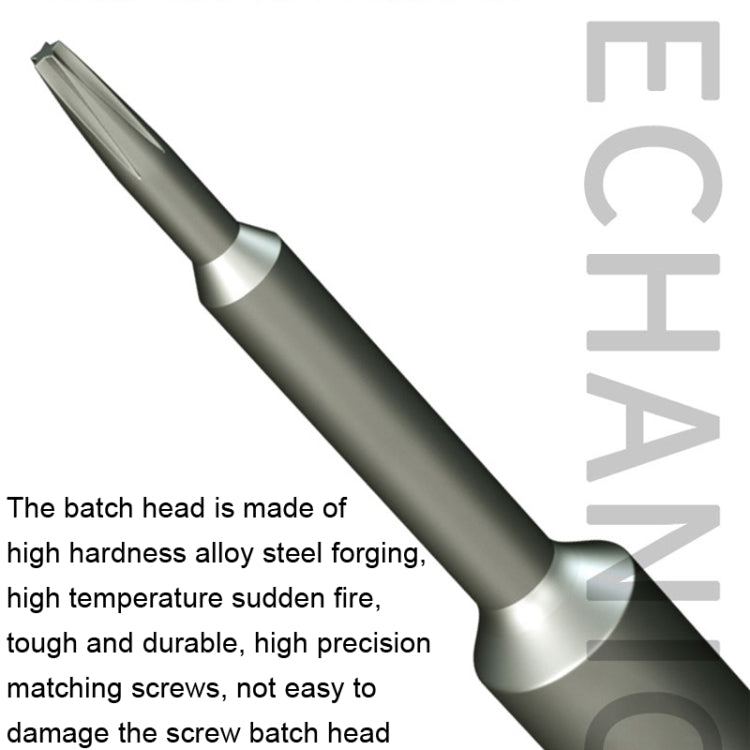 MECHANIC iMini Series Mobile Phone Repair Glasses Screw Batch Clock Tool, Series: Phillips 2.5