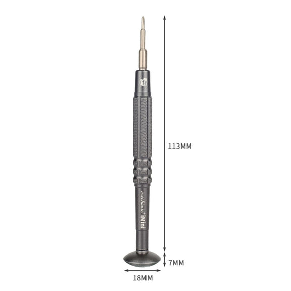 MECHANIC iMini Series Mobile Phone Repair Glasses Screw Batch Clock Tool, Series: Triangle 0.6
