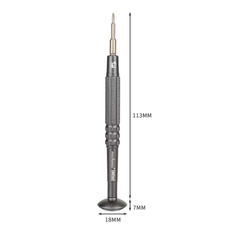 MECHANIC iMini Series Mobile Phone Repair Glasses Screw Batch Clock Tool, Series: Triangle 0.6
