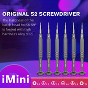 MECHANIC iMini Series Mobile Phone Repair Glasses Screw Batch Clock Tool, Series: T2