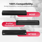 For Phomemo M08F 200sheets Thermal Printing Paper Compatible for MR.IN Brother Pocket Jet / MT800, Style: A4