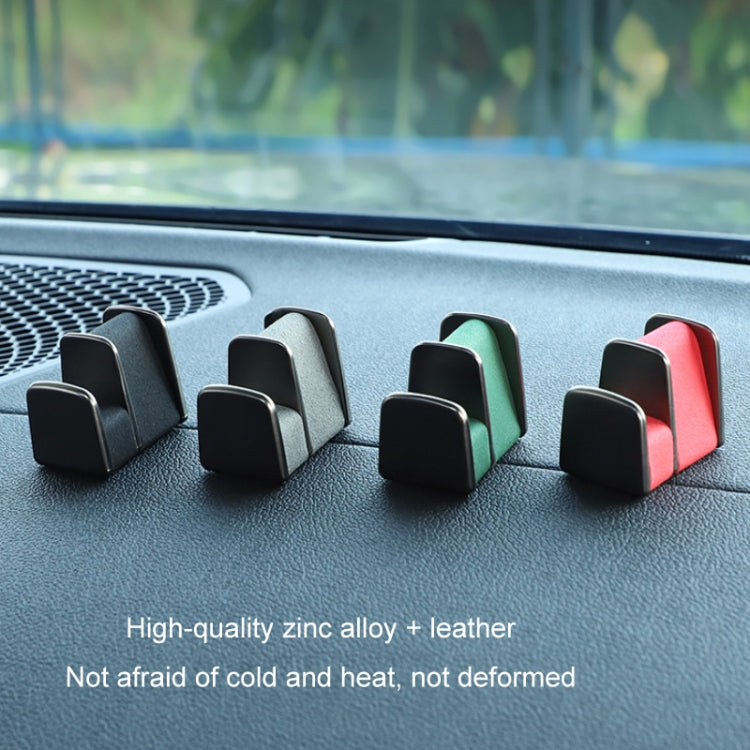 Car Dashboard Glasses Storage Multifunctional Card Holder(Black)