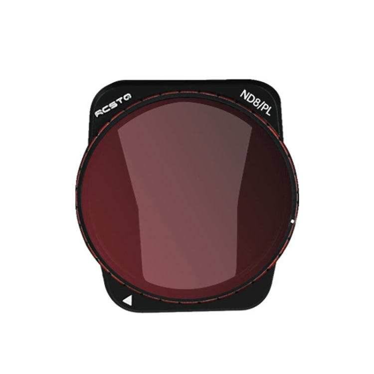 For DJI Air 3 RCSTQ Multi-Layer Coating Water-resistant  Filter, Spec: ND-PL8