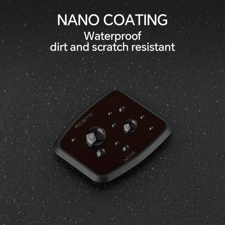 For DJI Air 3 RCSTQ Multi-Layer Coating Water-resistant  Filter, Spec: ND-PL8/16/32/64 4-in-1