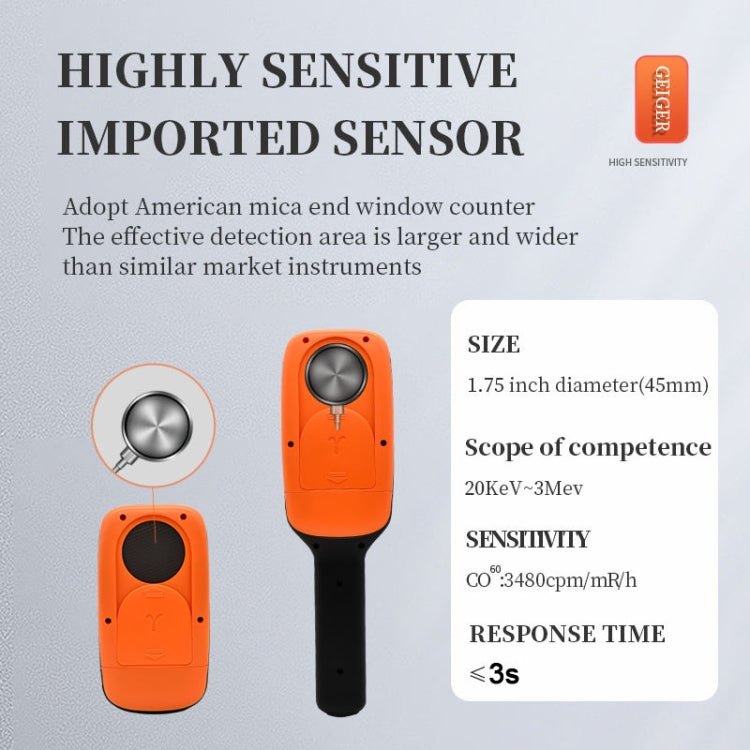 CESTSEN MR-50EXP  Nuclear Radiation Detector Radioactive Environmental Radiation ������X-Ray Detector,CN Plug