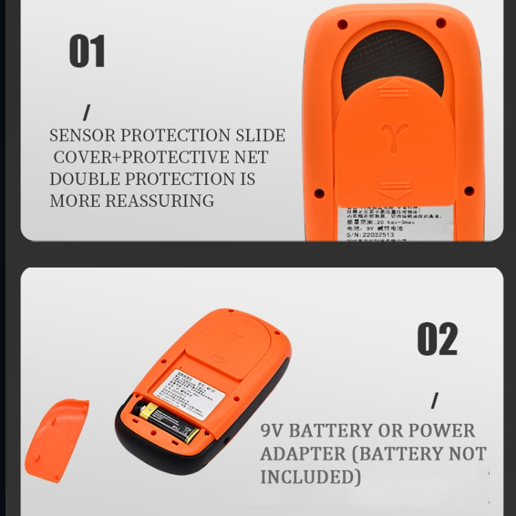 CESTSEN MR-50EXP  Nuclear Radiation Detector Radioactive Environmental Radiation ������X-Ray Detector,CN Plug