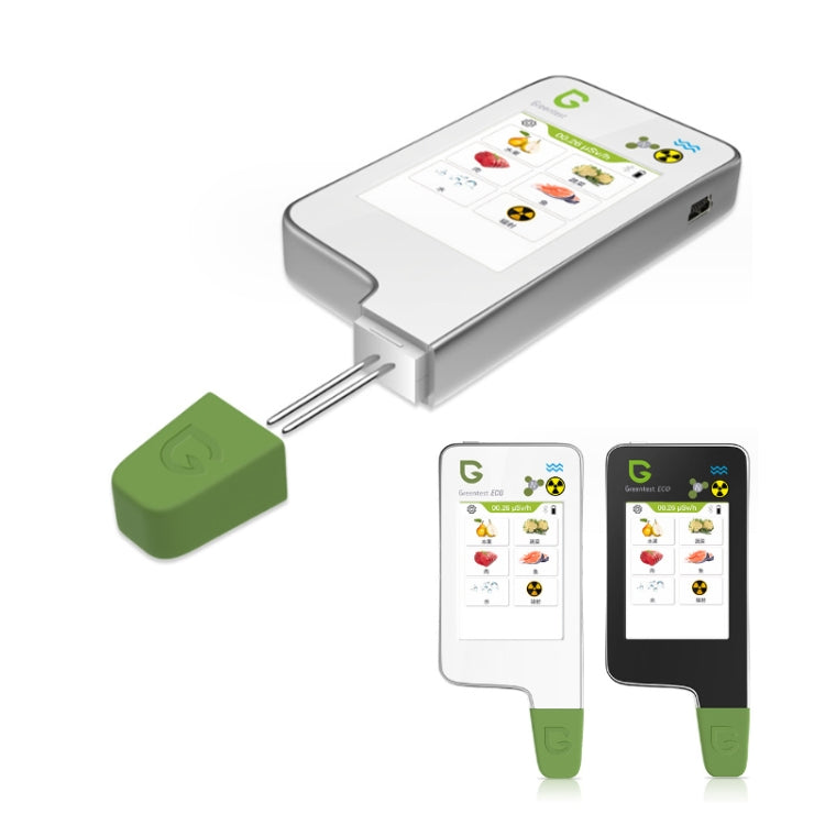 Greentest ECO6 Vegetable, Fruit, Meat Food Nitrate Water Quality Nuclear Radiation Environmental Detector, EU Plug(White)