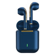 J18 Bluetooth 5.0 TWS In-Ear Wireless Earphones Long Battery Life Headphones(Blue) - TWS Earphone by PMC TechLife | Online Shopping South Africa | PMC TechLife