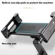 2 In 1 Aluminum Alloy Tablet PC Holder Wall Mount Mobile Phone Holder(Silver)