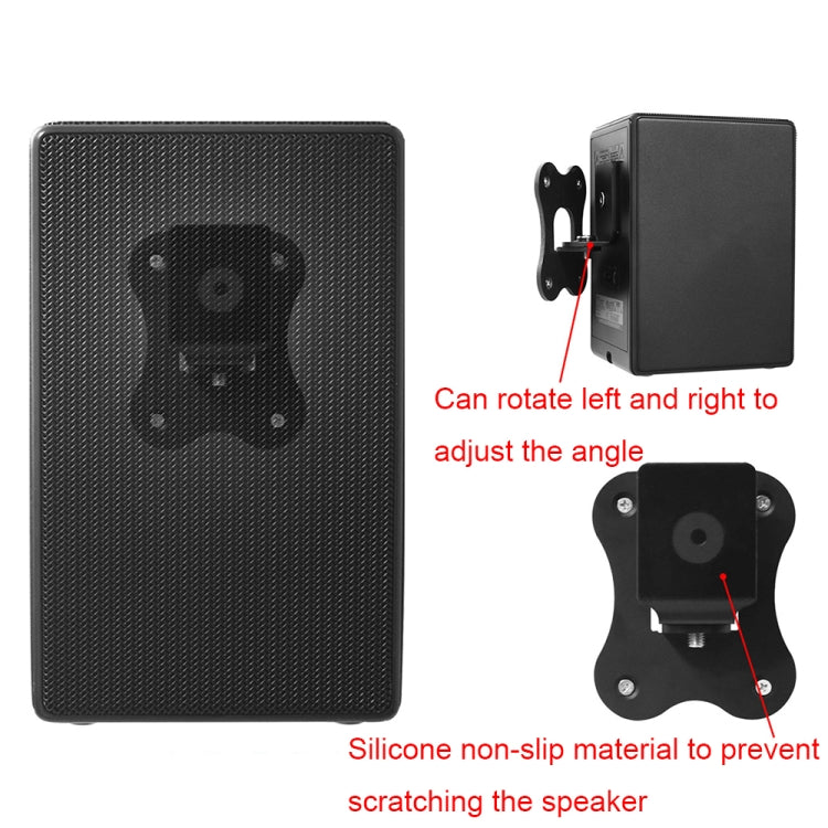 For Samsung SWA-9500S / XZ Home Bluetooth Speaker Metal Wall Mount Bracket(Black)