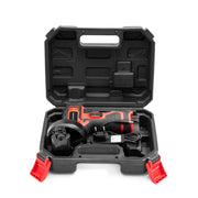 HILDA 12V 3 Inch Li-Ion Angle Grinder Home Cutting And Sanding Machine, US Plug, Model: Plastic Package With 1 Battery