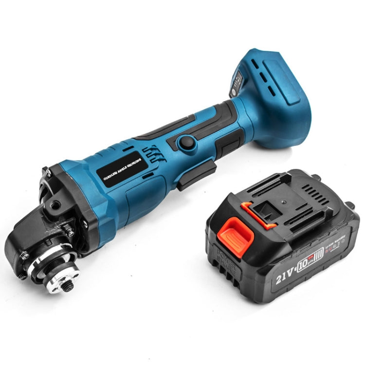 HILDA 21V Brushless Angle Grinder Lithium Cutting Machine, Model: 2 Battery +1 Charger EU Plug