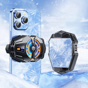 J20 Three-speed Adjustable Semiconductor Refrigeration Mobile Phone Radiator, Style: Digital Display Model
