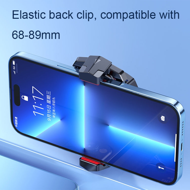 J20 Three-speed Adjustable Semiconductor Refrigeration Mobile Phone Radiator, Style: Digital Display Model