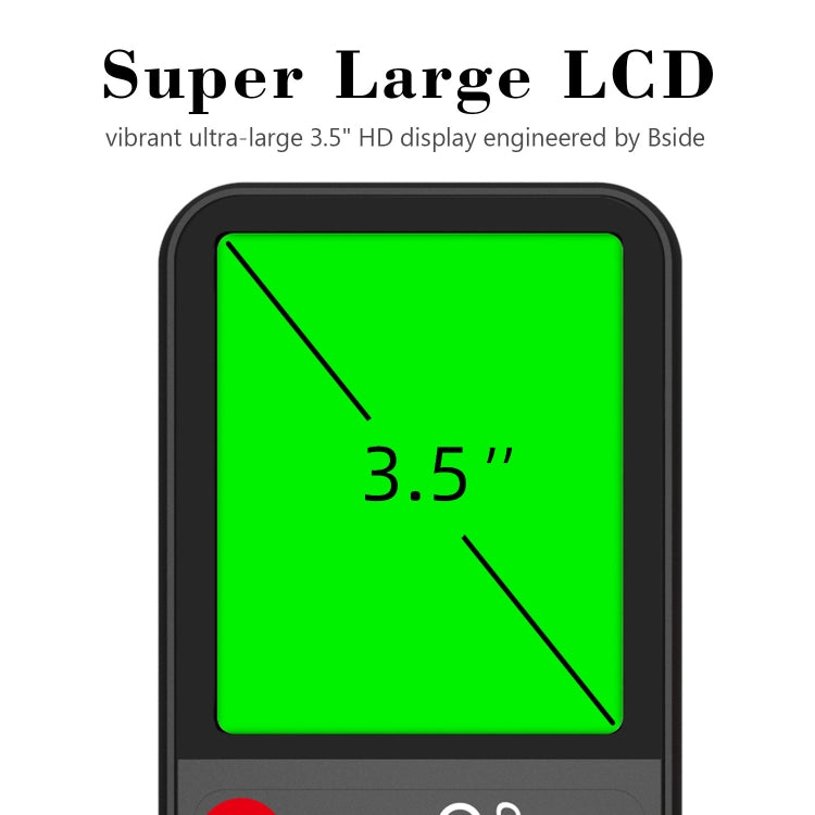 BSIDE ADMS7 Smart Thin Digital Multimeter Counts DC AC Voltmeter, Model: Charging Model With Tool Package