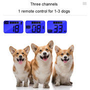800m Remote Control Stop Barker Dog Trainer Smart Anti-Disturbance Vibration Collar, Specification: With 3 Collars