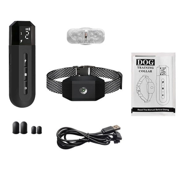669N-1 Smart Remote Control Dog Trainer Stop Barker Water-resistant Vibration Collar