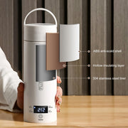 300W 500ml Electric Heating Water Cup Smart Boiling Kettle Temperature Control Kettle, Spec: SUS304 US Plug