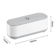Multifunctional Ultrasonic Cleaner Jewelry Glasses Lenses Cleaning Machine, Spec: Rechargeable With Purple Light