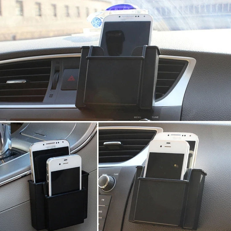 LIWEN LW-1619 Mobile Phone Card Seat Mobile Phone Stand Box(Black)