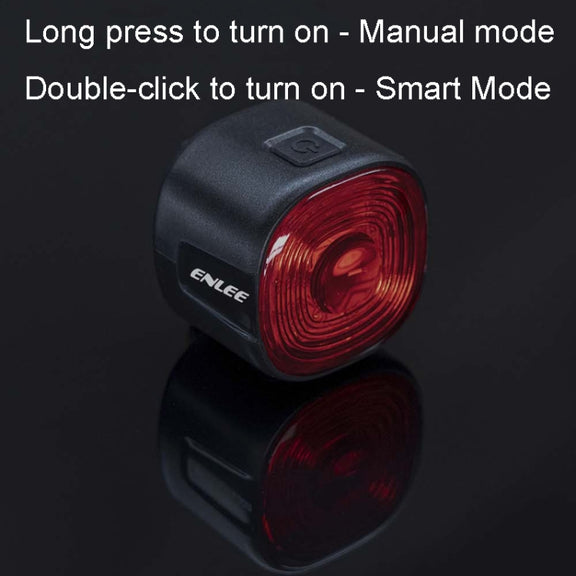 ENLEE EN09 Bicycle Tail Light Bright Warning Light For Night Riding Highway Motorcycle Lights, Model: Smart Model