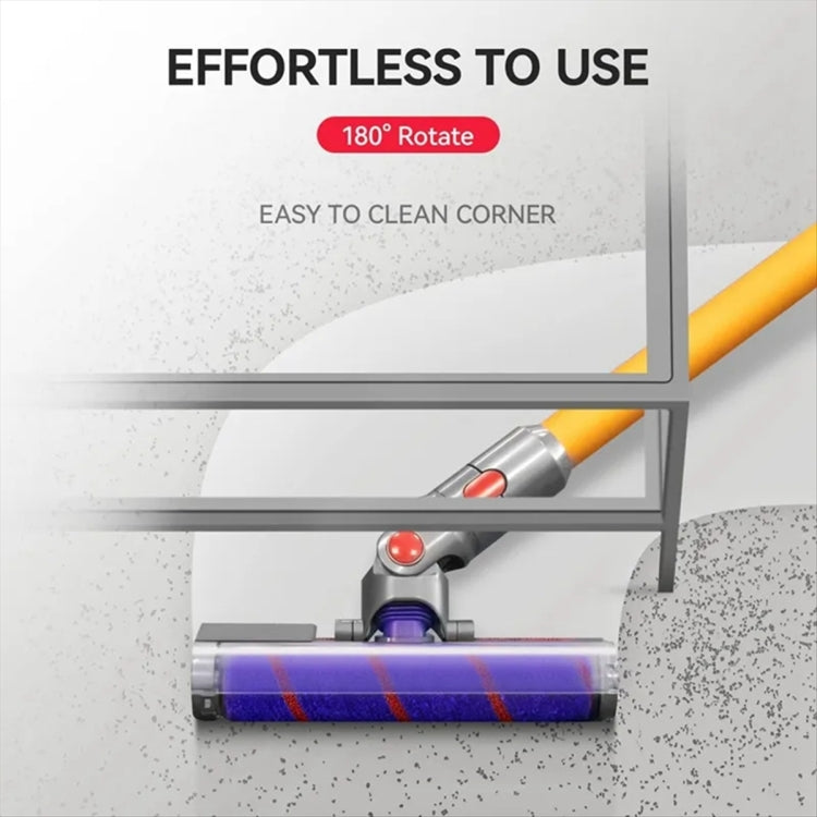 Vacuum Cleaner Floor Brush Head With Green Light For Dyson V10 Slim V12 Slim+Water Tank