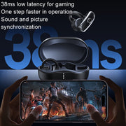 REMAX OpenBuds P2 Clip-On Bone Conduction Bluetooth Earphone Sports Music Wireless Earphone(Black)